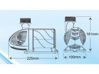 ECO Водна помпа -10000 l/h, hmax = 4,8m - 85Watt