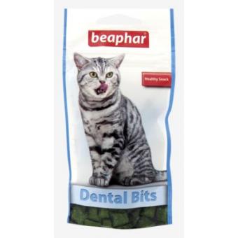 Beaphar Dental Bits - добавка към храната за чисти и здрави зъби 35 грама