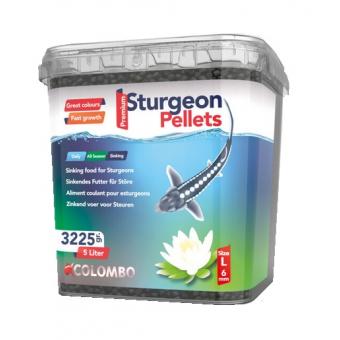 Colombo Premium Sturgeon Pellets Large 5 L Потъваща зимна храна