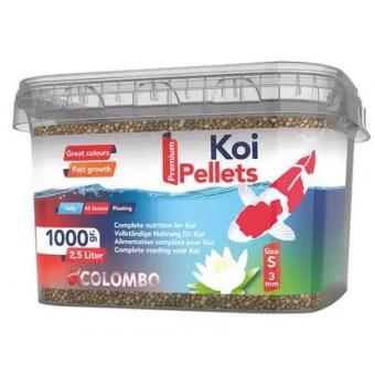 Colombo Premium Koi Pellets Small 2.5 L