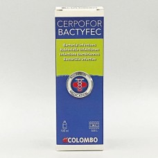 Colombo Cerpofor Bactyfec срещу бактериални инфекции като гниене, гниене по хрилете, зачервяване на устата, кожни язви и други заболявания причинена от бактериа 100 ml