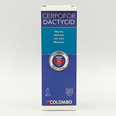 Colombo Cerpofor Dactycid ефикасен срещу вътрешни и външни червеи. 100 ml