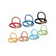 Camon Londra harness with decorations XS - кожен нагръдник с декорации камъчета, за кучета до 3 кг. / червен, син, светлосин, черен, жълт,  оранжав, зелен /
