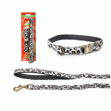 Camon Leopard - повод с нашийник за кучета с обиколка на врата до 35 см. 