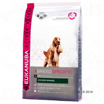 Eukanuba Cocker Spaniel - за кучета порода кокер шпаньол, на възраст над 12 месеца 7.5 кг.