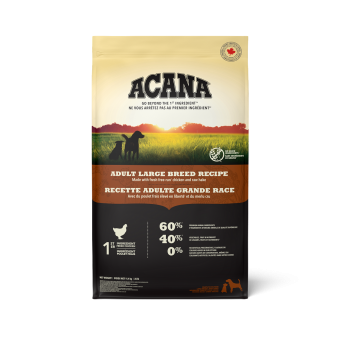 Acana Adult Large Breed - биологично съответстваща храна за кучета над 25 кг.,и възраст над 18 месеца 17 кг.