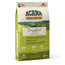 Acana Grain Free Grasslands (с агнешко и риба) - за кучета над 12 месеца,подходяща за всички породи 11.4 кг.