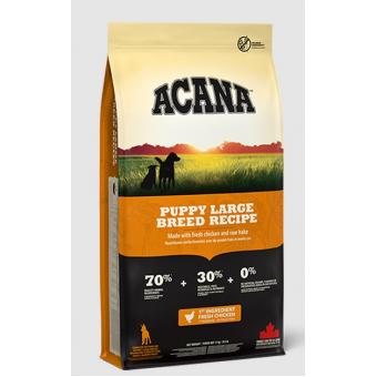 Acana Puppy Large Breed - биологично съответстваща храна за кучета над 25 кг. и възраст от 2 до 18 месеца 17 кг.