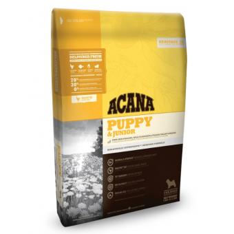 Acana Puppy and Junior - биологично съответстваща храна за кучета от 9 до 25 кг. и възраст от 2 до 12 месеца 11.4 кг.