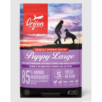 Orijen Puppy Large Breed - за кучета големи и гигантски породи от 1 до 18 месеца - 10,6 кг.