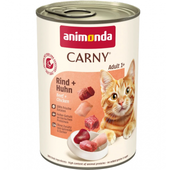 Animonda Carny Adult  - с пилешко и телешко месо 6 х 800 гр