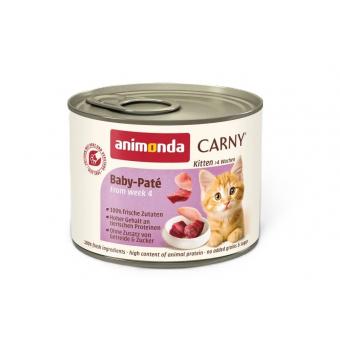 Animonda Carny Baby Pate - за отбиване на малки котенца над 4 седмици 12 x 200 гр.