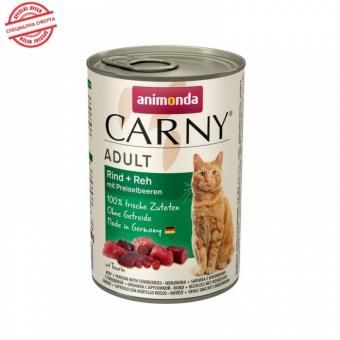 Animonda Carny Adult venison cranberries - с еленово месо и червена боровинка  400 гр.