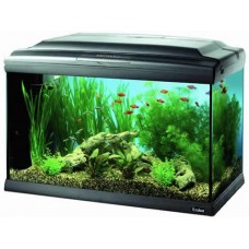 Ferplast Cayman 60 ROFESS.Black Led - аквариум с пълно обoрудване  62,5 / 34,5 / 45,5 cm  75 литра  (черен)