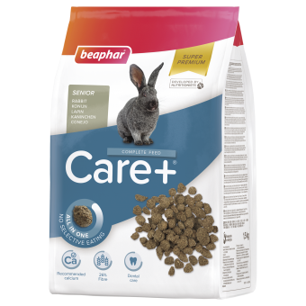 Care + Super premium Senior храна за възрастни зайци 1.5 кг.