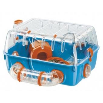 Ferplast Cage Combi 1 - оборудвана клетка за хамстери 40.5 x 29.5 x h 22.5 cm