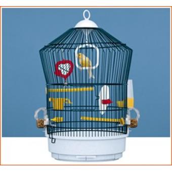 Ferplast Cage Katy Black - кръгла клетка за малки птици 36.5/52 см