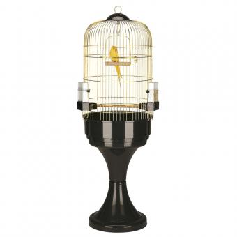 Ferplast Cage Mаx 6 Brass + Stand - клетка за средни и големи папагали + стойка ø 53 x 165 cm