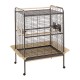 Ferplast Parrot professional cage Expert 100 - клетка за големи папагали 124.5 x 100 x 156 cm
