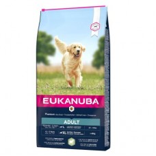 Eukanuba Dog Adult Lamb & Rice Large Breed - с агнешко месо,за кучета едри и гигантски породи над 26 кг., и възраст над 18 месеца 12 кг.