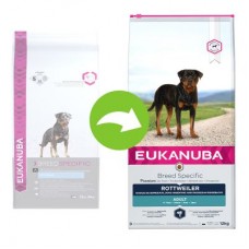 Eukanuba Adult Breed Specific Rottweiler - за кучета порода ротвайлер на възраст над 12 месеца  12 кг.