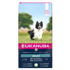 Eukanuba Dog Adult Lamb & Rice Small & Medium Breed - с агнешко месо,за кучета над 12 месеца и тегло до 25 кг. 12 кг.