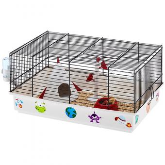 FerplastCAGE CRICETI 9 SPACE- клетка за хамстери оборудвана 46 x 29.5 x 23 cm