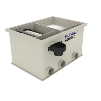 Filtreau combi-2 SPG XL-MOTOR, pumpfed (moving-bed) incl. UVC /incl. rinsepump