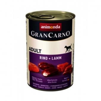 Animonda GranCarno Adult with Beef and Lamm - с говеждо и агнешко месо 6x400 гр.
