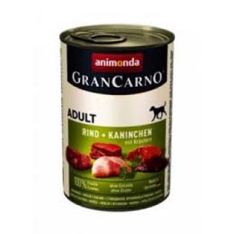 Animonda GranCarno Adult with Beef and Duck Hearts - с говеждо и патешки сърца 6x400 гр.