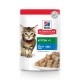 Hills Science Plan Kitten  - пълноценна пауч с океанска риба  за подрастващи котенца до 1 год.  12x85g пауч