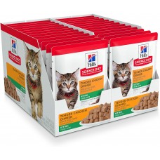 Hills Science Plan Kitten -различни вкусове пауч за котенца до 1 год. 12x85g пауч