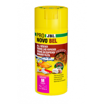 JBL ProNovo Bel M 250ml - Основна храна на агранули за всички декоративни рибки.