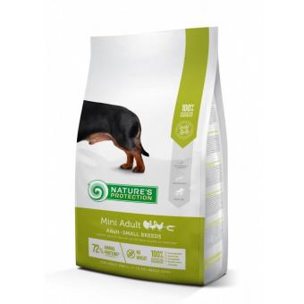 Natures Protection Mini Adult - за кучета малки породи (1-10 кг.) и възраст над 8 месеца 2 кг.
