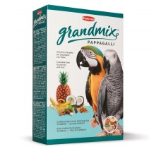 Padovan Grandmix pappagalli - пълноценна храна за големи папагали с плодове 2 кг