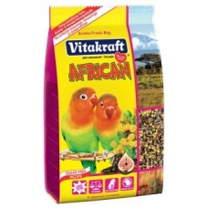 Vitakraft afrikan agaporniden- пълноценна храна за средни африкански папагали неразделки 750 гр.