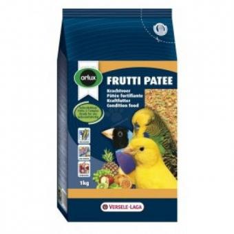 Versele Laga Frutti Patee - енергийна храна за канари, финки вълнисти и други малки папaгали, обогатена със сушени плодове и натурален мед 1 кг.