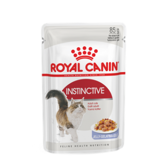 Royal Canin Instinctive in jelly - пълноценна храна за зрели котки (тънки късчета в желе)12x 85гр.