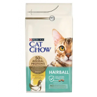 Purina Cat Chow Special Care Hairball Control - за контрол образуването на космените топки в стомаха, за котки над 12 месеца 1.5 кг.