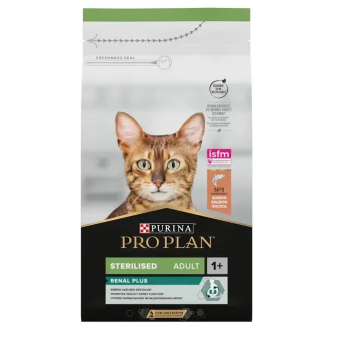 Purina Pro Plan Sterilised Salmon - за кастрирани котки от 1 до 7 години - 1.5 кг.