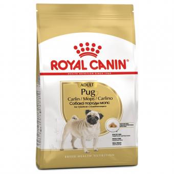 Royal Canin Pug Adult - за кучета порода мопс на възраст над 8 месеца  1.5 кг.