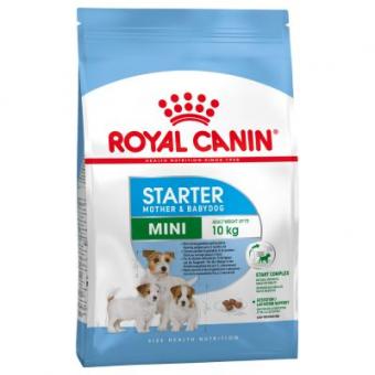 Royal Canin Mini Starter - за кучки от края на бременността и по време на кърменето и за отбиване кученца до 2 месеца 4-10 кг.  4 кг.