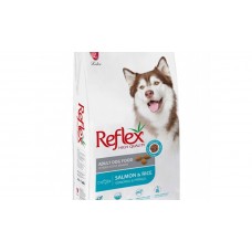 Reflex Salmon & Rice Adult Dog - Пълноценна храна израснали кучета от всички породи със сьомга и ориз 15 кг