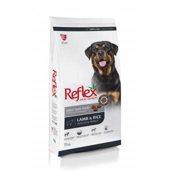 Reflex Lamb & Rice Adult Dog - Пълноценна храна за израснали кучета от всички породи с агнешко месо и ориз 15 кг