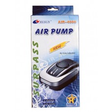 Resun Air pump, AIR4000 - 6 L/min - 4Watt