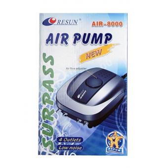 Resun Air pump, AIR8000 - 12 L/min - 8Watt