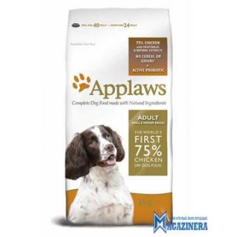 Applaws Adult Small Medium Breeds Chicken - пълноценна храна за кучета малки и средни породи над 12 месеца 7.5 кг.