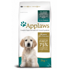 Applaws Puppy Small Medium Breeds Chicken - пълноценна храна за кучета малки и средни породи от 1 до 12 месеца 2 кг.