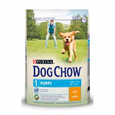 Dog Chow Puppy Medium - пълноценна храна за кучета от 1 до 12 месеца, малки и средни породи 14 кг.