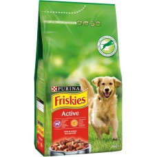 Friskies Active - пълноценна храна за активни кучета,кучета живеещи на открито, бременни и кърмещи  10 кг.